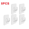 Self-adhesive Hook Transparent Door Wall - For Kitchen Storage and Prep
