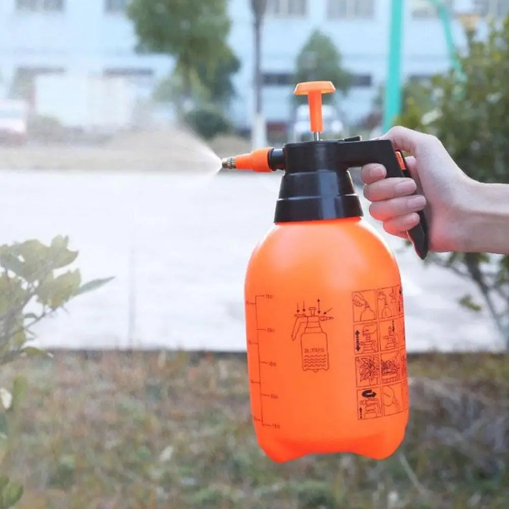 Handheld Garden Pump Sprayer - Lawn and Plant Spray Bottle