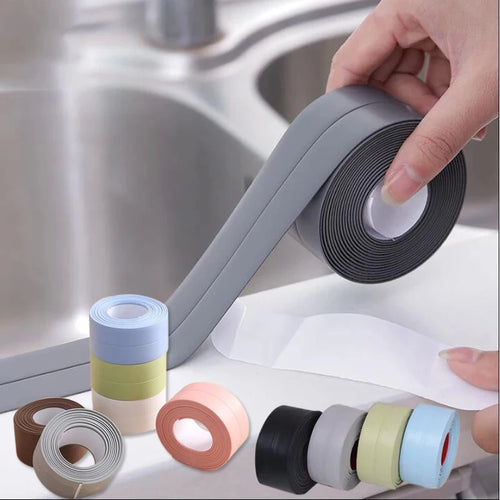 Bathroom Wall Stickers Sealing Tapes - For Kitchen Storage and Prep