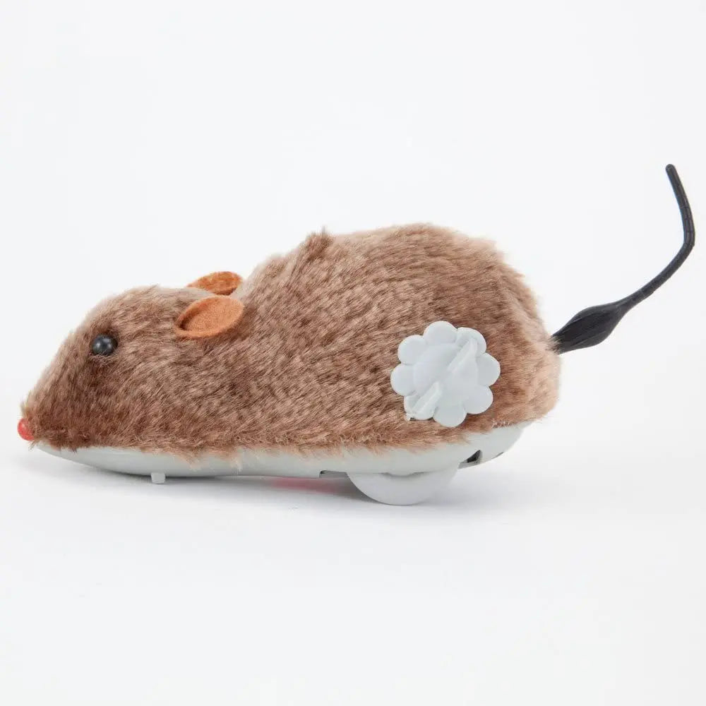 Funny Lifelike Plush Mouse Running - For Everyday Pet Use