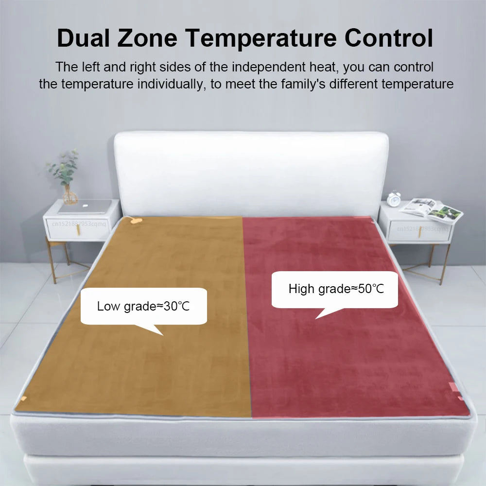 Electric Blanket 220v Thicker Automatic - For Vehicle Storage and Daily Drives