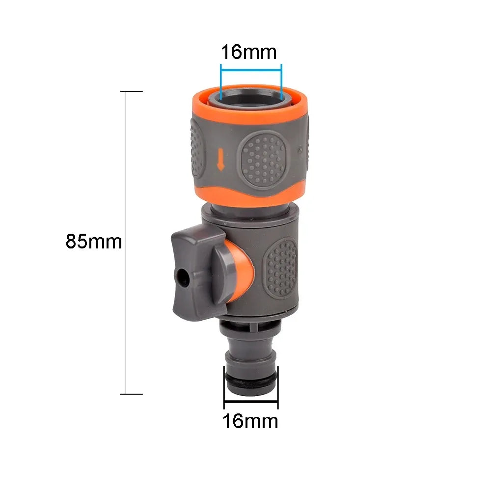 Garden Hose Quick Connector – Stop-Water Coupler for Easy Watering