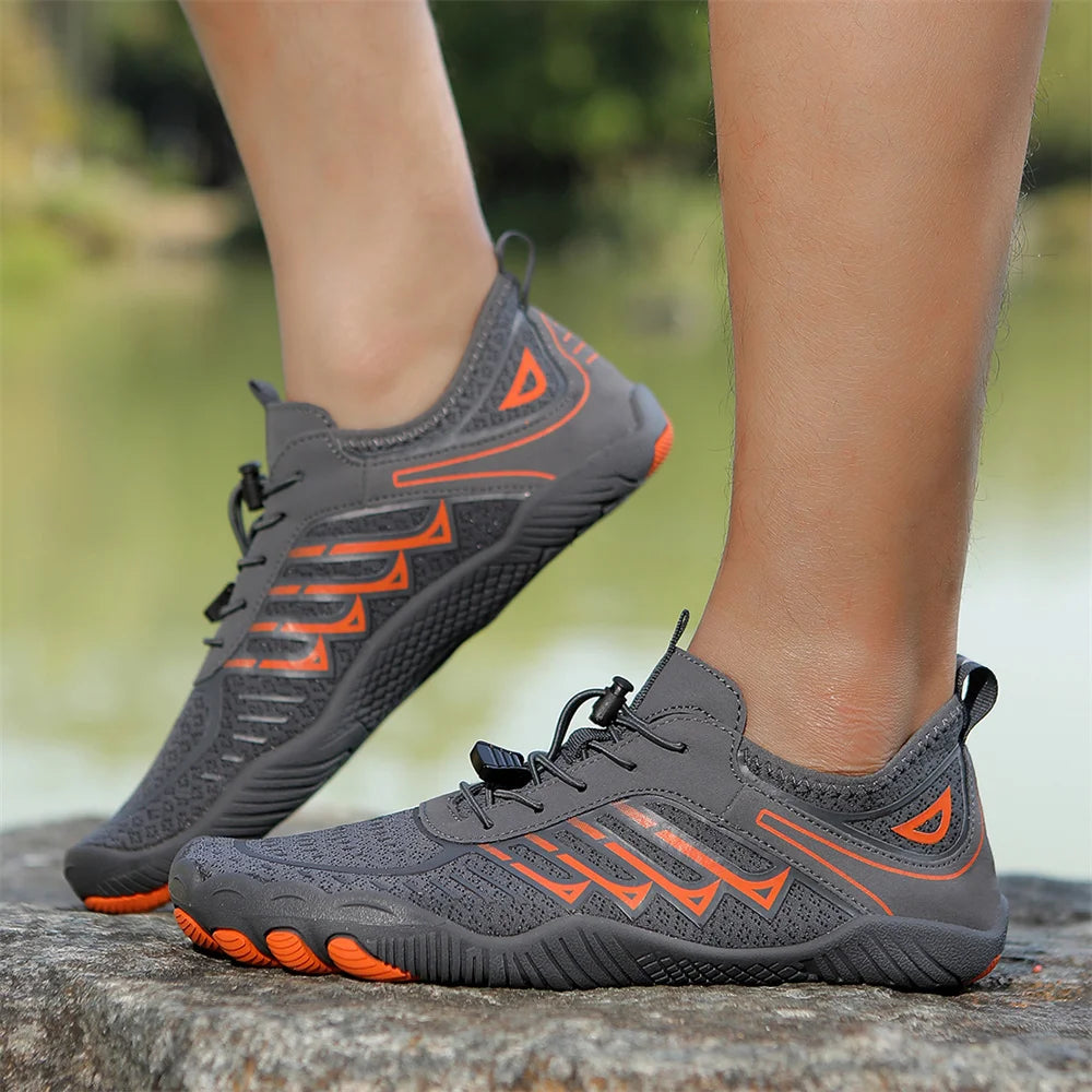 Unisex Amphibious Quick-Dry Water Shoes - Anti-Slip Barefoot Aqua Sneakers