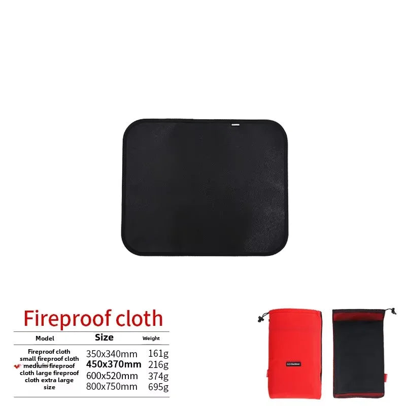 Fiberglass Grill Mat - Outdoor Barbecue Insulation Pad