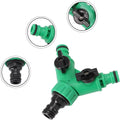 Garden Water Splitter - Two-Way Faucet Hose Connector