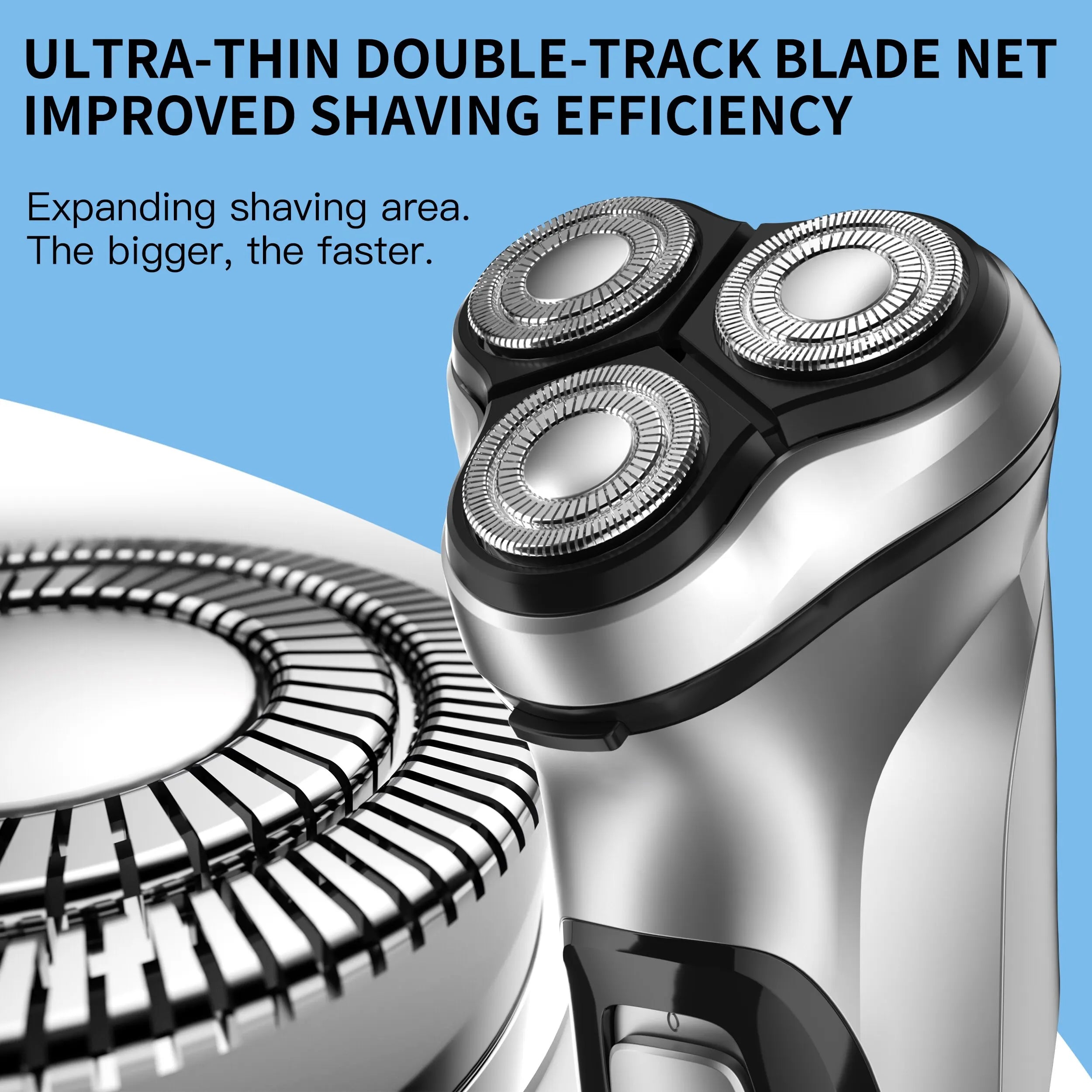 Enchen Blackstone Electrical Rotary Shaver - For Desk or Travel Use
