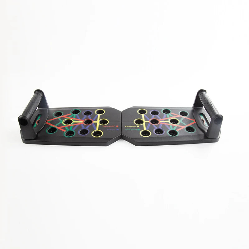 Foldable Push-Up Board Set - Portable Fitness Handles