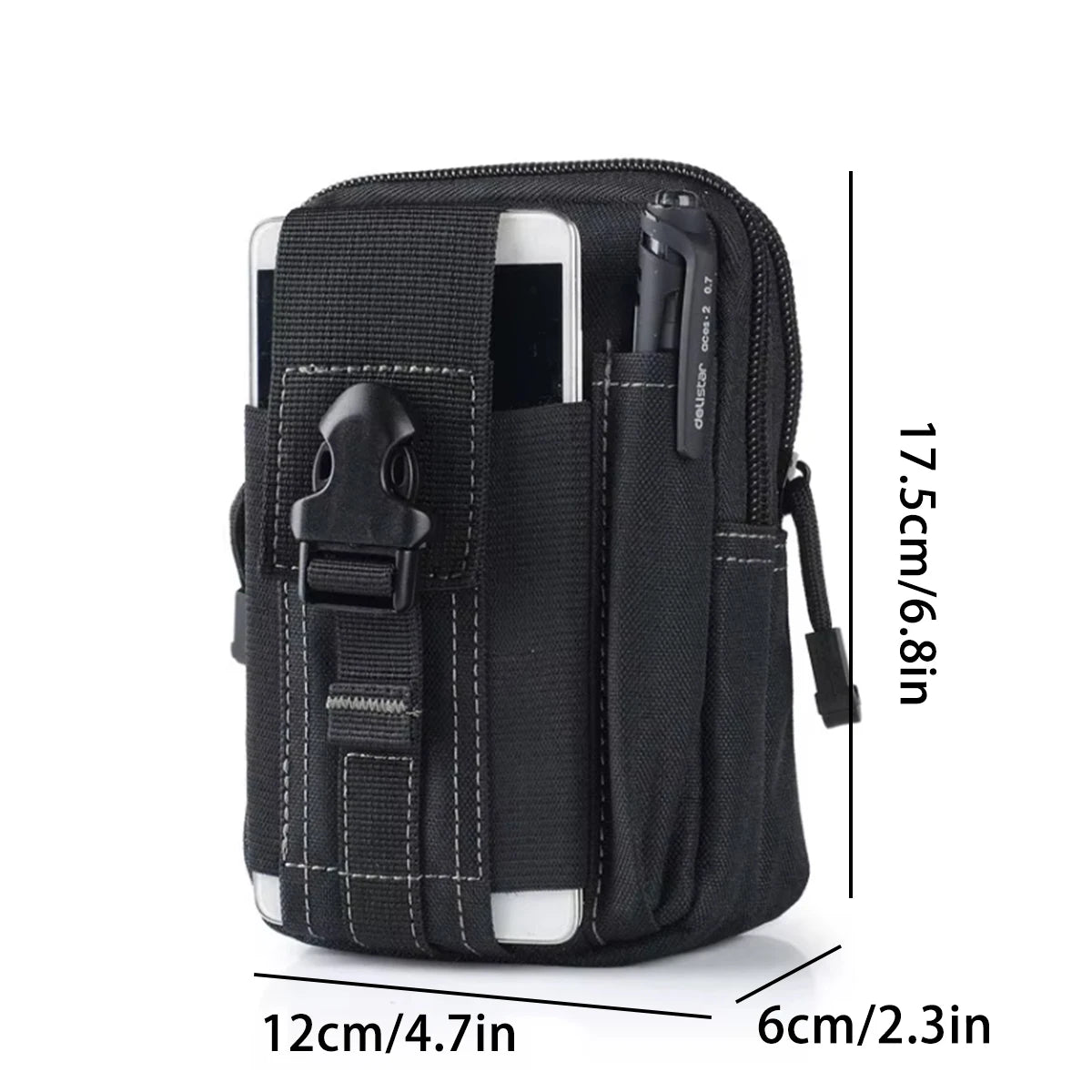 Nylon Leg Bag - Waist Pack for Riding and Travel Gear