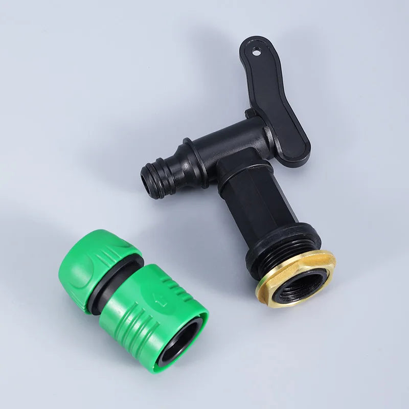 IBC Tank Tap Adapter - S60x6 Garden Hose Coupling Fitting - Style 11