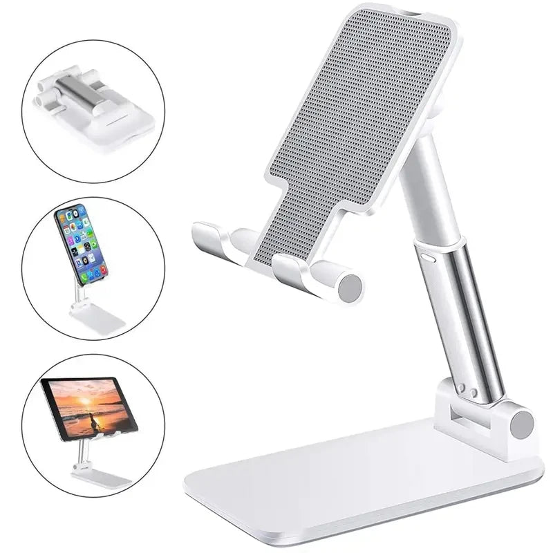 Adjustable Desk Phone & Tablet Stand – Universal Multi-Angle Holder