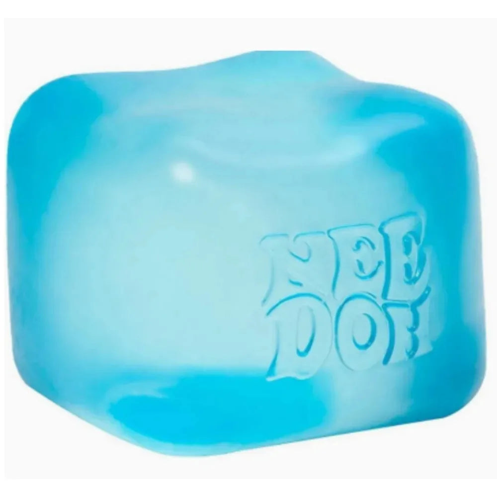 Sensory Fidget Cube - Colorful Squeeze Desk Toy - Blue