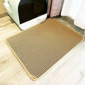 90x60cm Cat Litter Mat Double - For Everyday Pet Use
