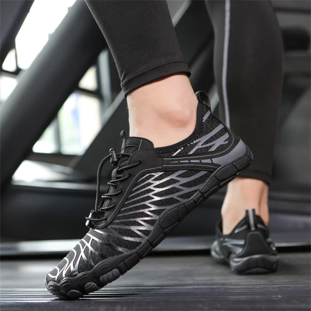 Unisex Amphibious Quick-Dry Water Shoes - Anti-Slip Barefoot Aqua Sneakers