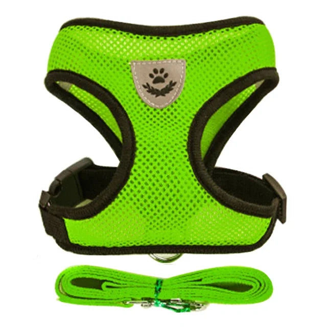 Adjustable Pet Harness - Walking Vest with Matching Lead Option