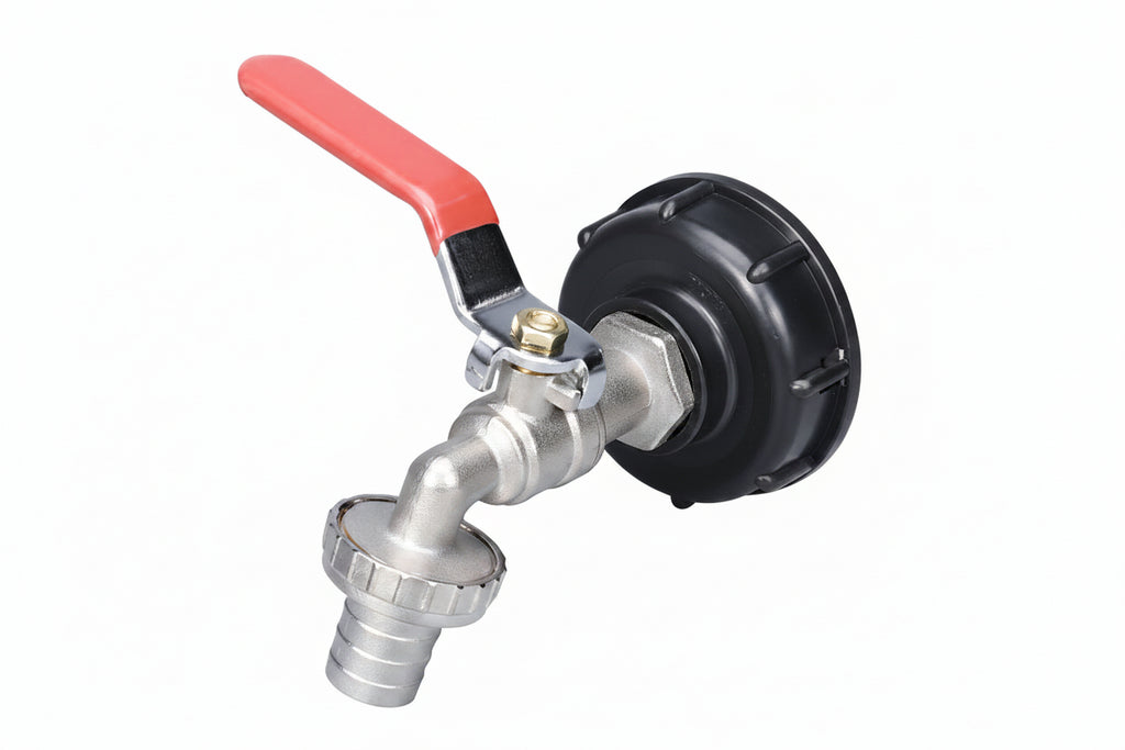 IBC Tank Tap Adapter - S60x6 Garden Hose Coupling Fitting