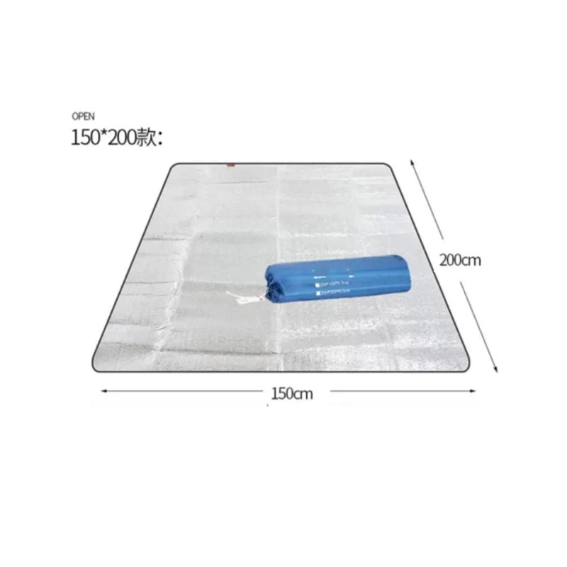 Aluminum Film Picnic Mat - Folding Ground Mat for Outdoor Use