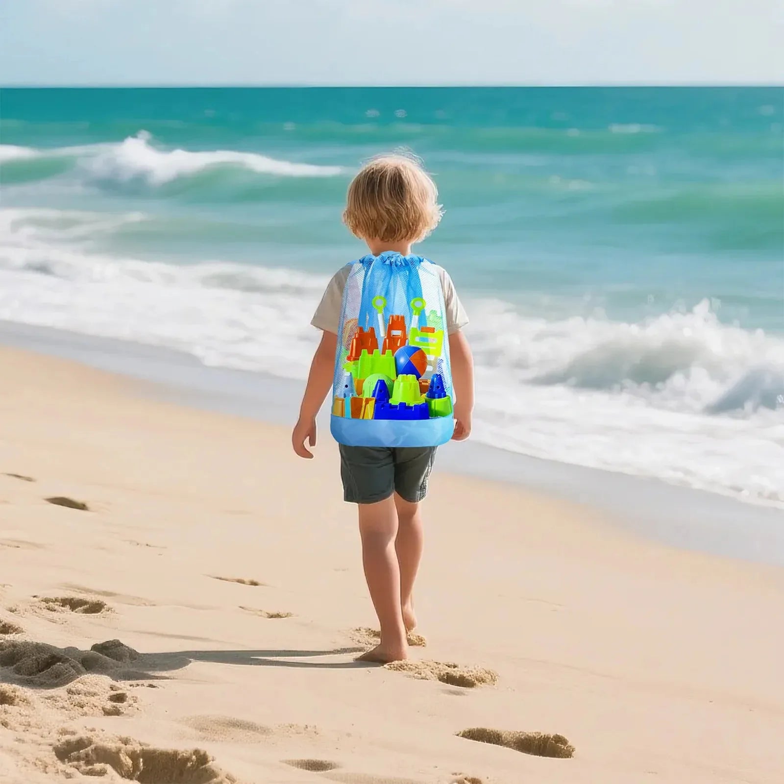 DailyFix Mesh Beach Toy Storage Bag