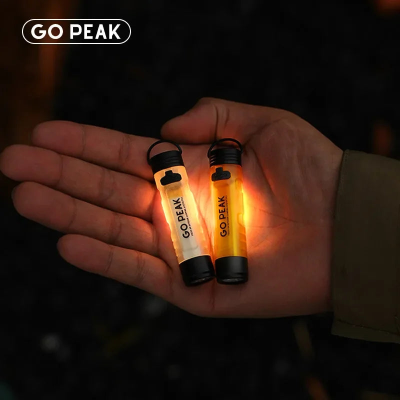 Mini LED Pocket Flashlight - Key Clip Light for Bags