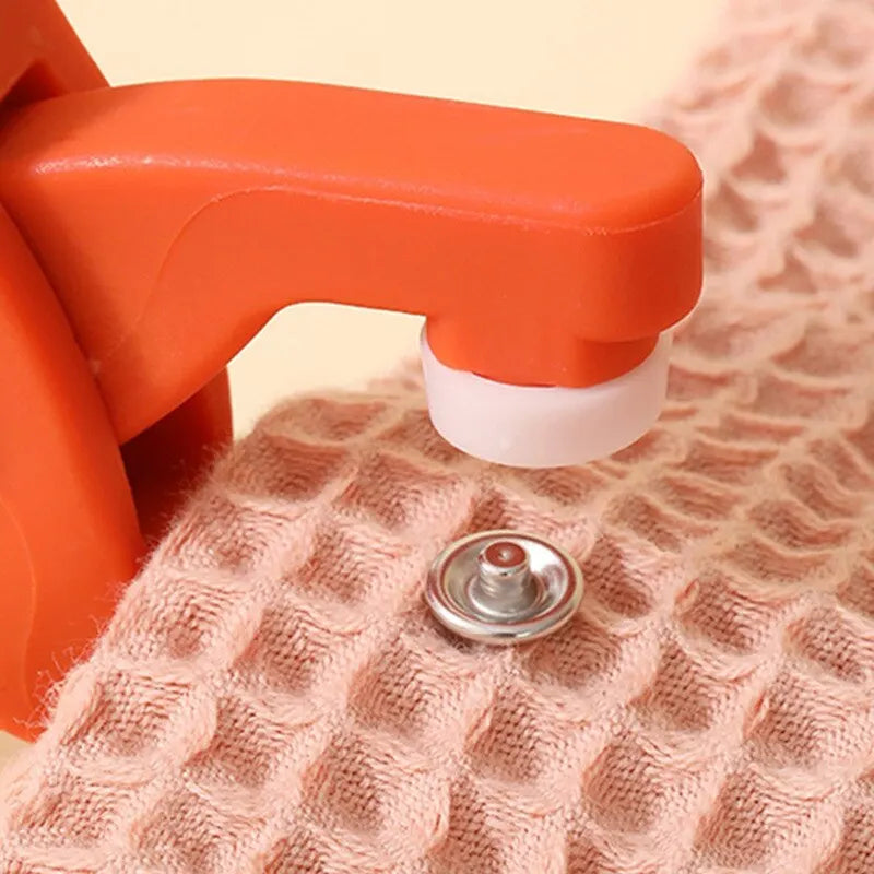 Snap Button Kit - 50-Piece Sewing Snaps With Pliers