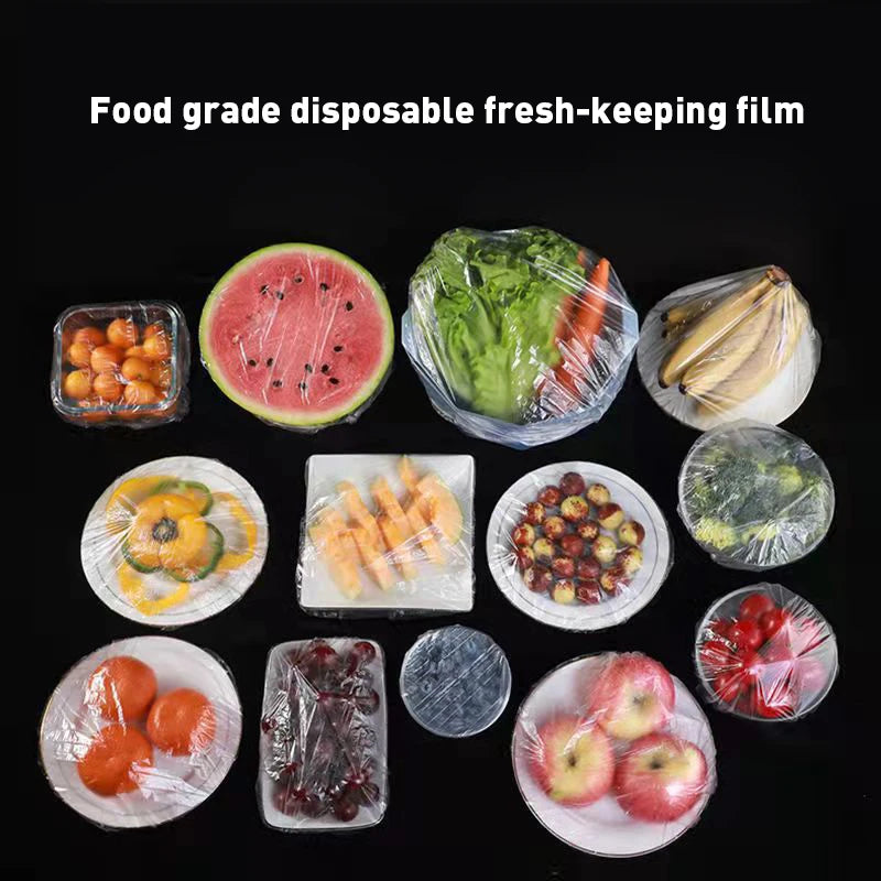 Reusable Disposable Food Cover Plastic - For Kitchen Storage and Prep