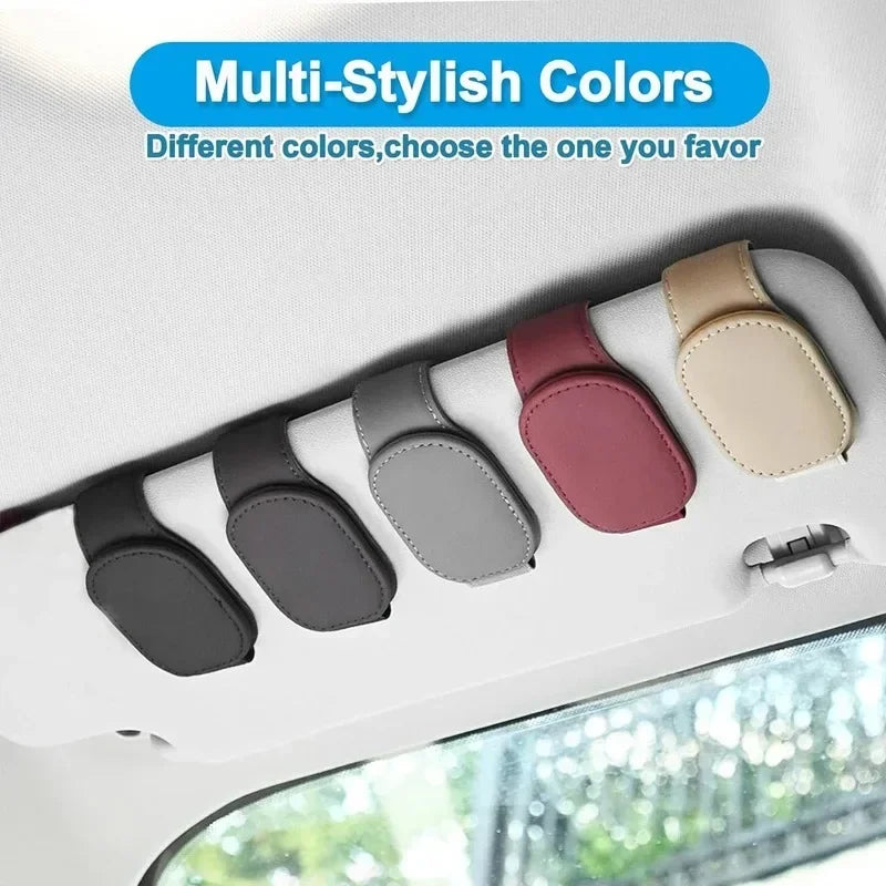 Magnetic Car Visor Sunglasses Clip – Universal Sun Visor Holder