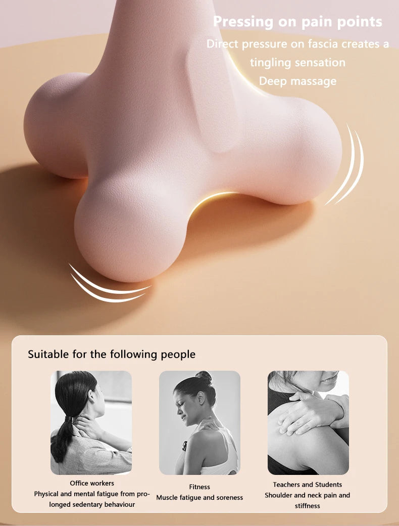 Trigger Point Massage Ball – Firm Fascia Relief for Back Muscles