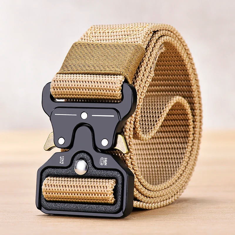Men's Utility Belt - Adjustable Casual Waist Accessory - 2
