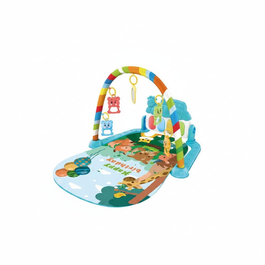 Baby Piano Play Gym - Music Activity Mat With Toy Bar - Set 1