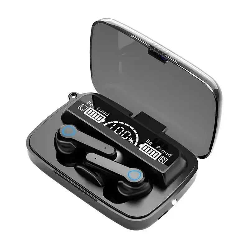 Wireless Earbuds with Digital Display – M19