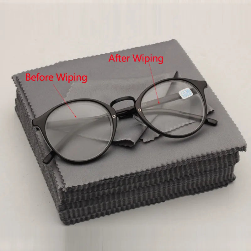 Microfiber Eyewear Cleaning Cloths - Black Lens Cloth Set