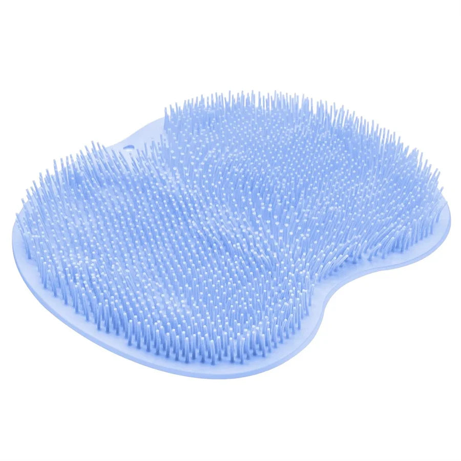 Shower Foot Scrubber Mat - Suction Cup Bath Brush Pad