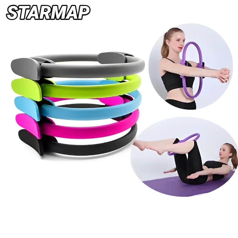 Yoga Pilates Ring - Fitness Circle for Home Exercise