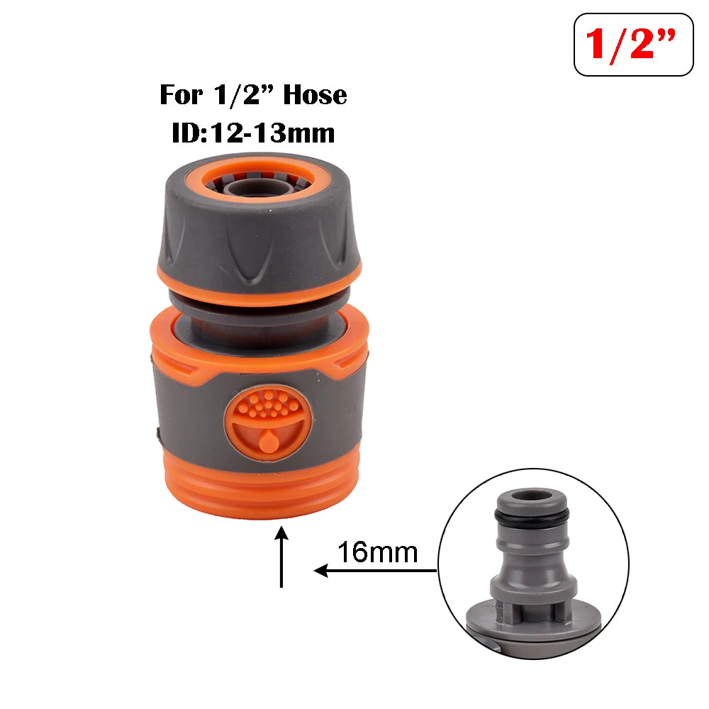 Garden Hose Quick Connector – Stop-Water Coupler for Easy Watering