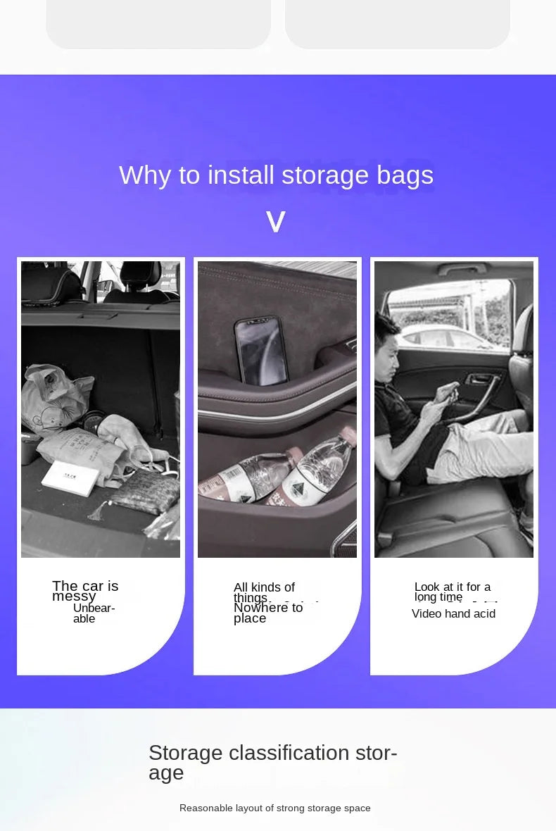 DailyFix Backseat Organizer with Tablet Holder
