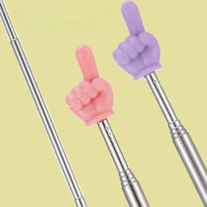 Telescopic Reading Pointer - Colorful Kids Teaching Stick