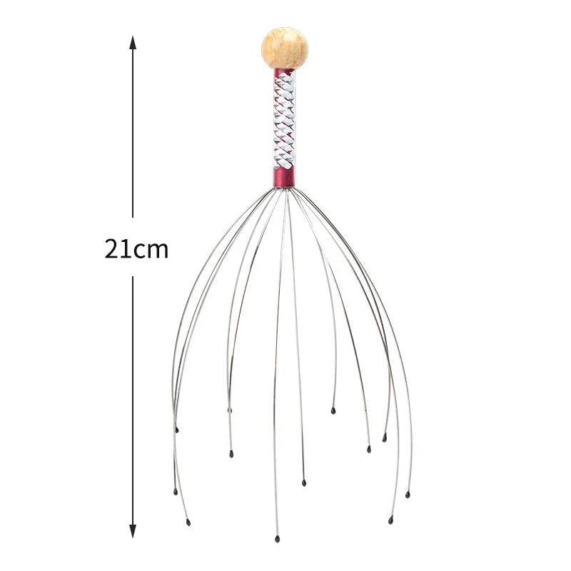 Scalp Head Massager – Stainless Steel Tingler for Relaxing Breaks