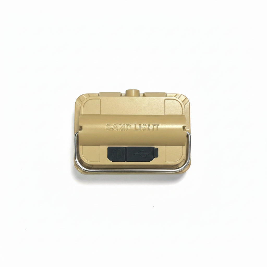 Rechargeable Camping Light - 5000 mAh Lamp for Tent Use - E3 Mini Khaki