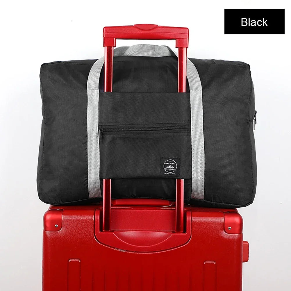 Foldable Waterproof Travel Bag – Lightweight Storage for Trips