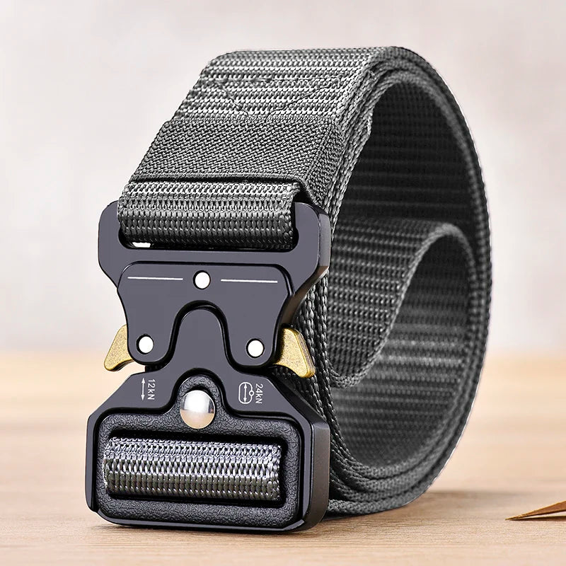Men's Utility Belt - Adjustable Casual Waist Accessory - 3