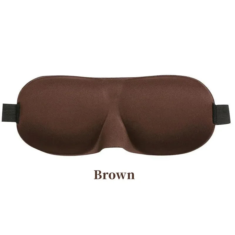 Contoured Sleep Mask – Breathable 3D Eye Shade for Travel Rest