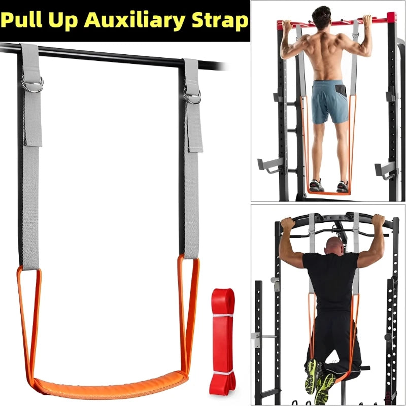 Pull-Up Assistance Bands - Adjustable Chin-Up Training Straps