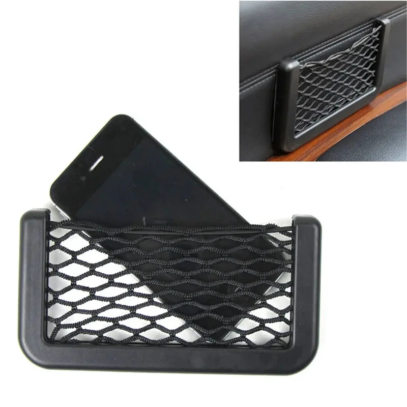 Car Seat Side Mesh Storage Net – Seatback Pocket Organizer