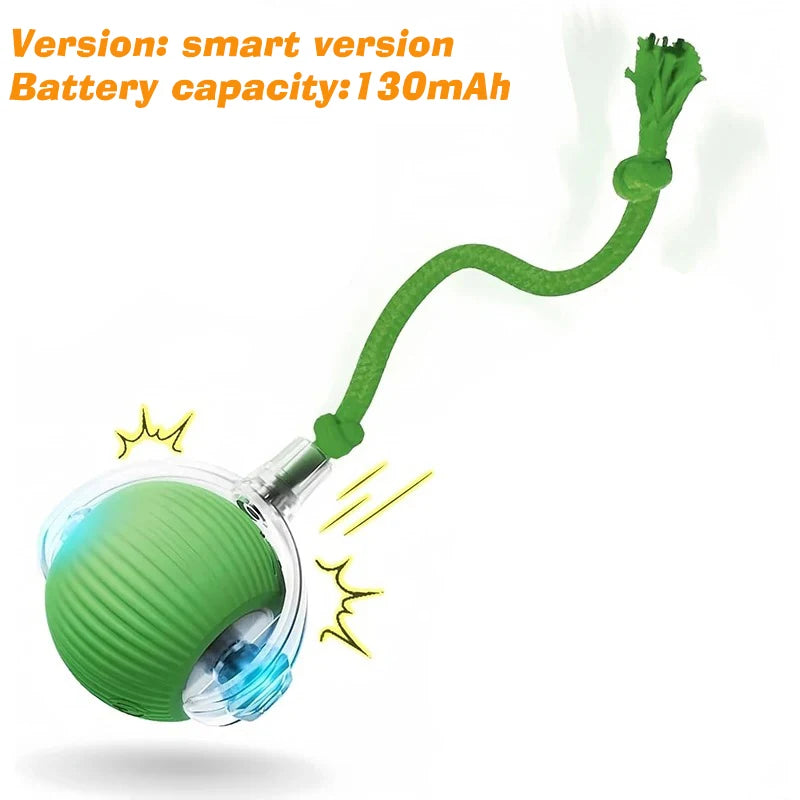 Rolling Dog Ball Toy - Rechargeable Interactive Pet Play
