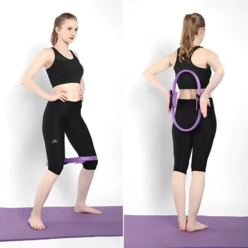 Yoga Pilates Ring - Fitness Circle for Home Exercise