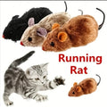 Funny Lifelike Plush Mouse Running - For Everyday Pet Use