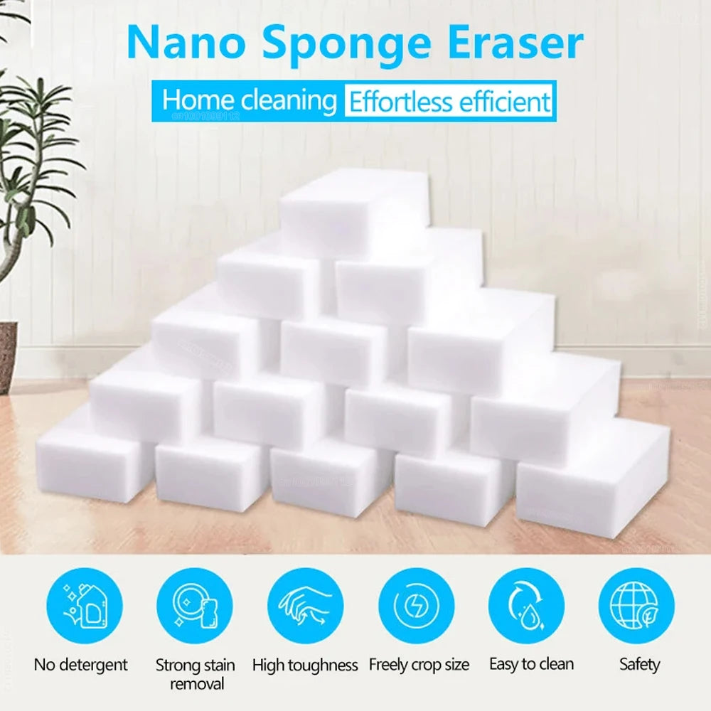Melamine Cleaning Sponges - Multi-Pack Kitchen Eraser Pads