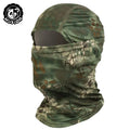 Lightweight Balaclava Face Cover - Outdoor Cycling and Hiking Mask - Jungle Python