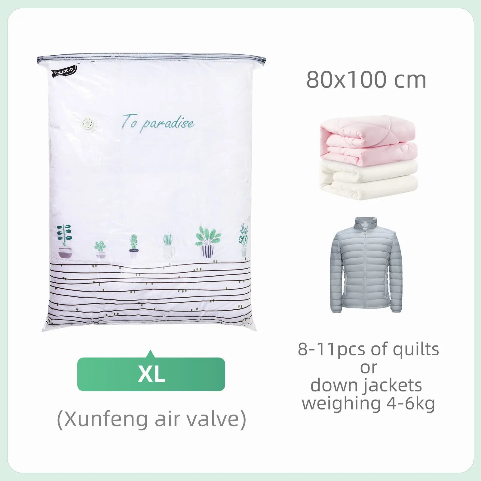 DailyFix No-Vacuum Compression Storage Bag