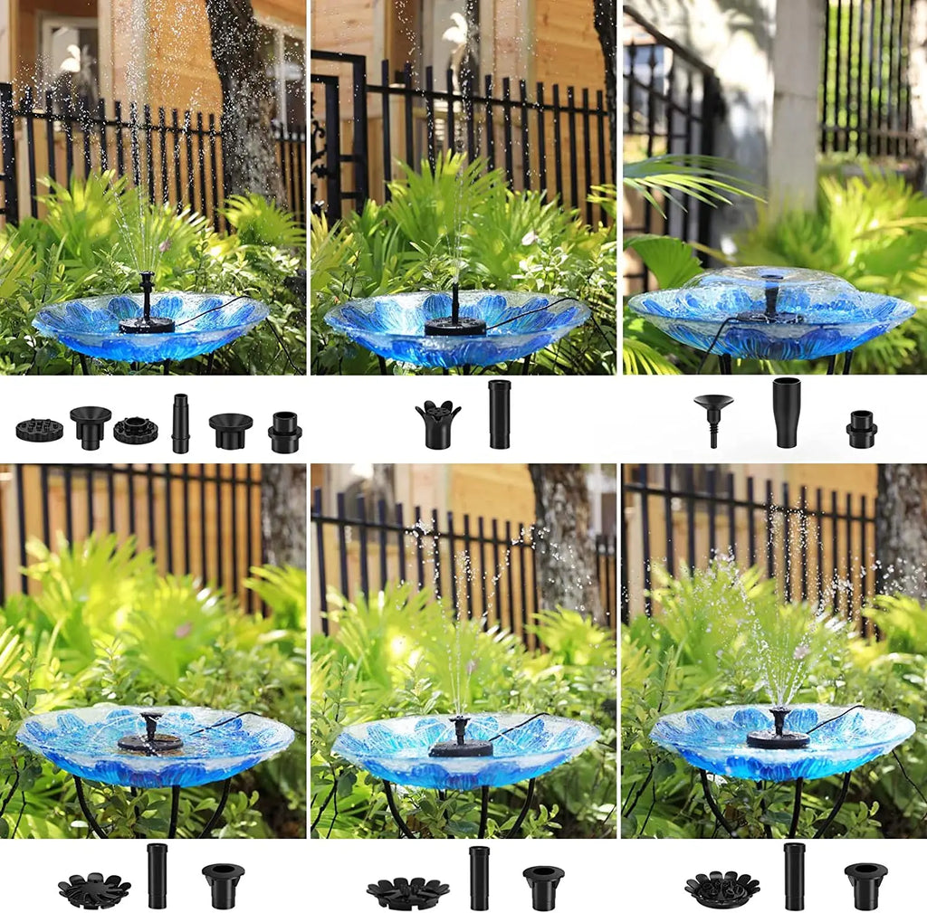 Solar Water Fountain Pump - Floating Decor for Garden Ponds