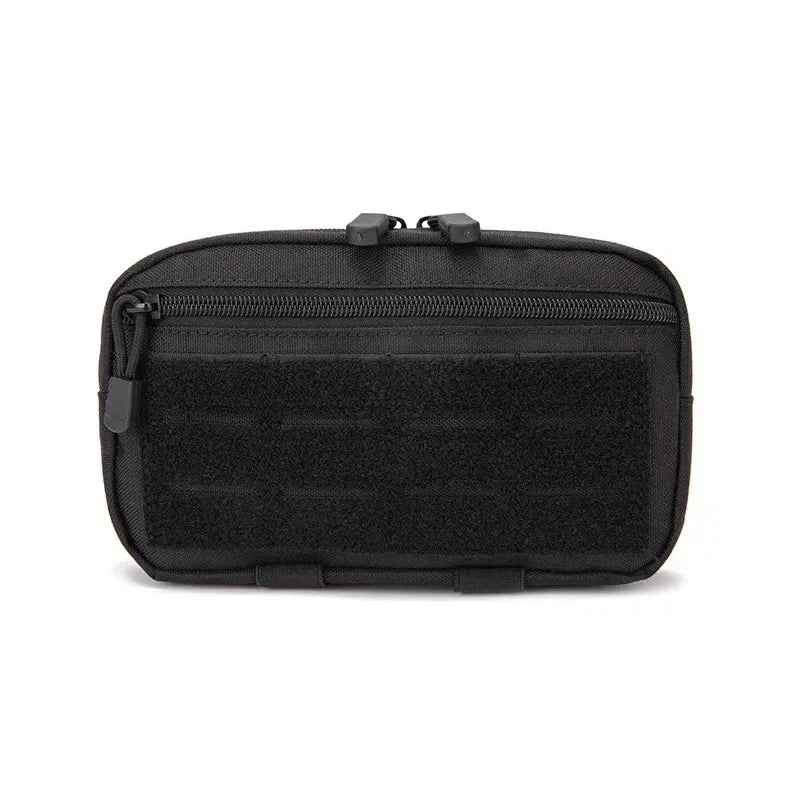 MOLLE EDC Pouch - Nylon Utility Bag for Gear Storage - Black